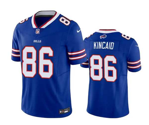 Men & Women & Youth Buffalo Bills #86 Dalton Kincaid Blue 2023 Draft Vapor Untouchable Limited Stitched Football Jersey